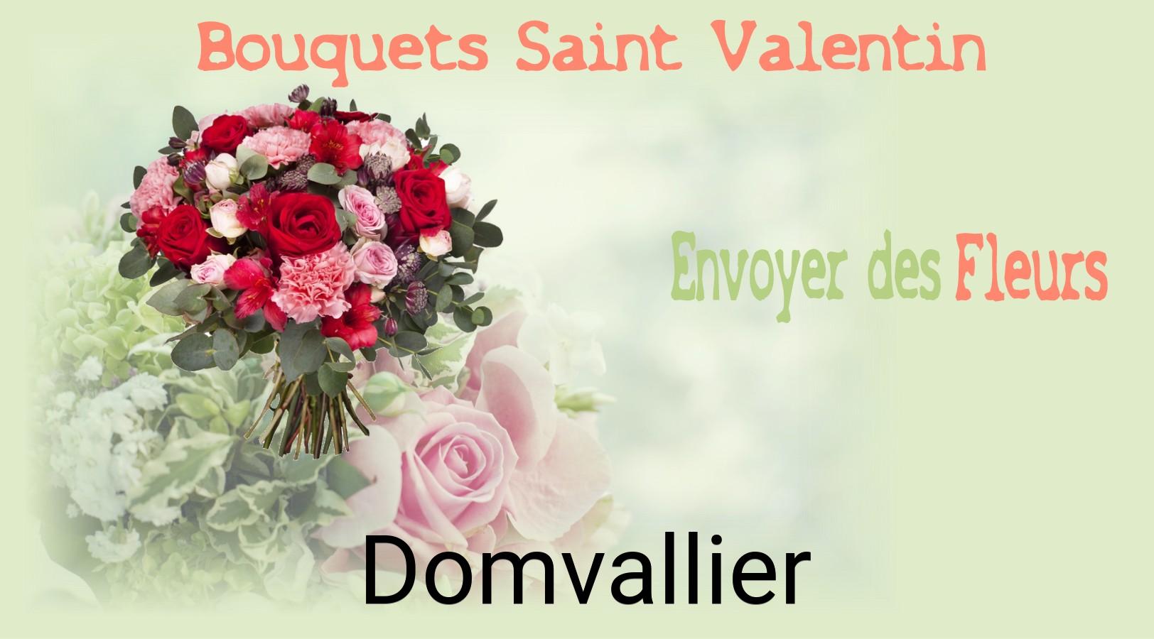 Roses de Saint-Valentin livrées à Domvallier